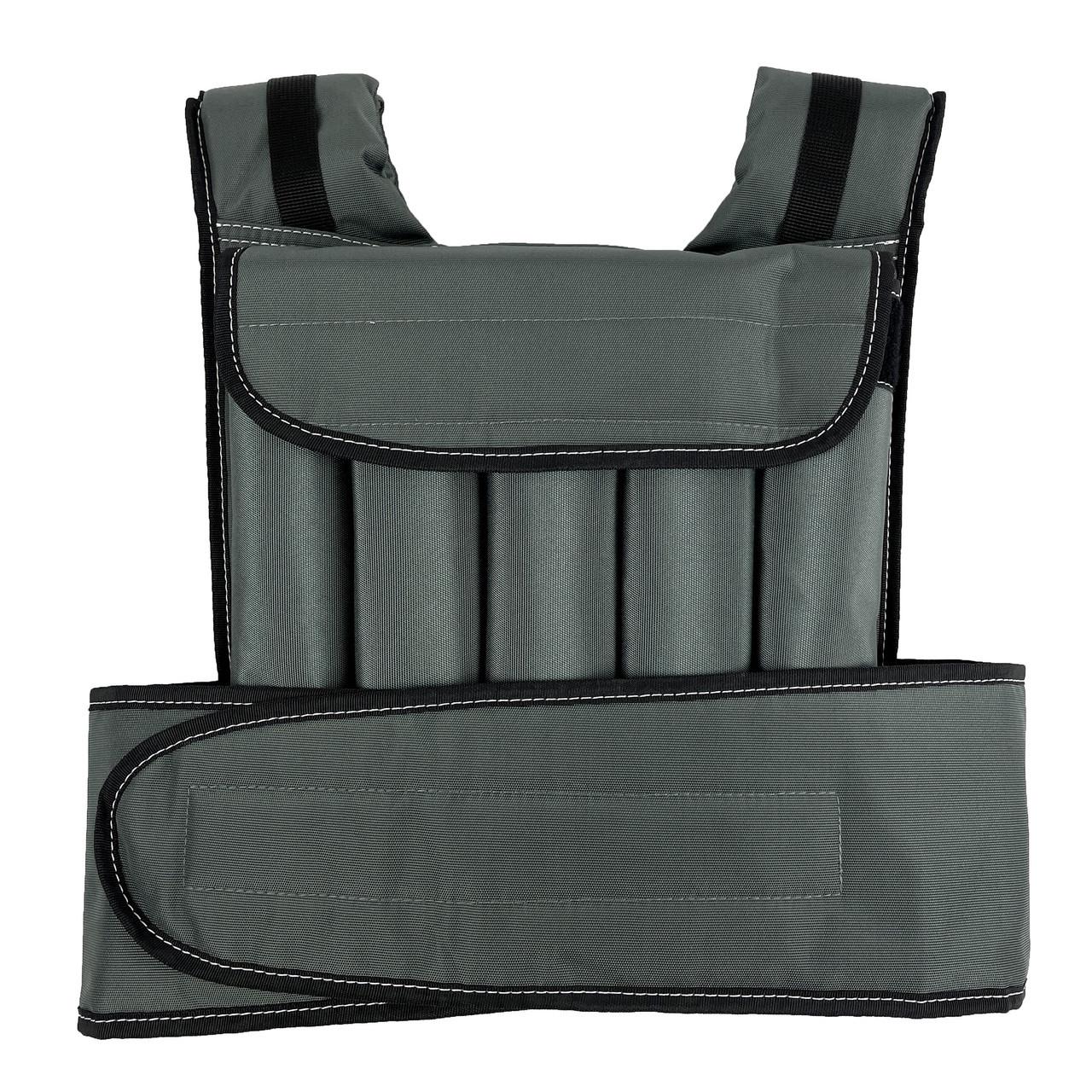 Жилет-утяжелитель спортивный MegaShape Steel 40 кг Серий (WV-40S)