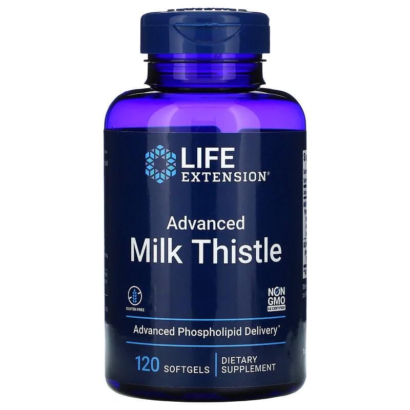 Натуральна добавка Life Extension Advanced Milk Thistle 120 капс. (7957)