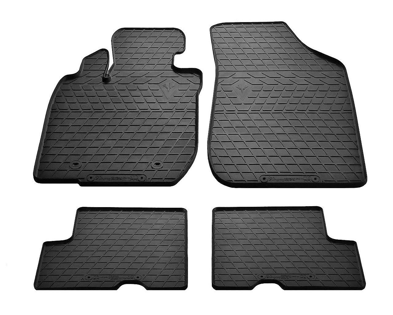 Коврики резиновые Stingray для Dacia Logan 04-/Dacia Sandero 08-/Dacia Duster 10- 4 шт. (1004014)