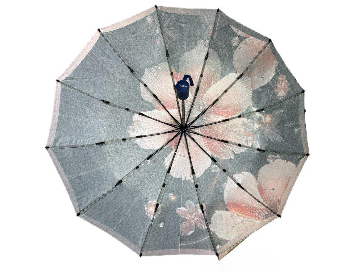 Парасолька жіноча автоматична Mario з квітковим 3D принтом 12 спиць 4 сегмента (456/1) - фото 6 Парасолька жіноча автоматична Mario з квітковим 3D принтом 12 спиць 4 сегмента (456/1) - фото 6