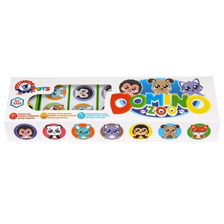Настільна гра дитяча ТехноК "Доміно Зоопарк" 3305TXK (31914624)