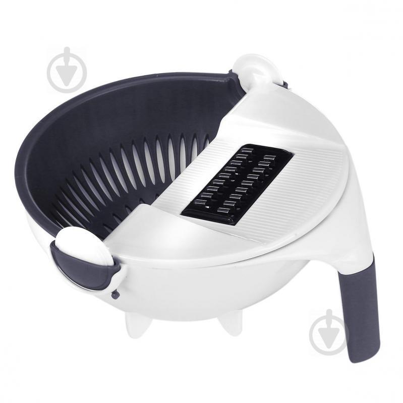 Многофункциональная овощерезка Adenki Basket Vegetable Cutter 9в1 Белая (77-01514)