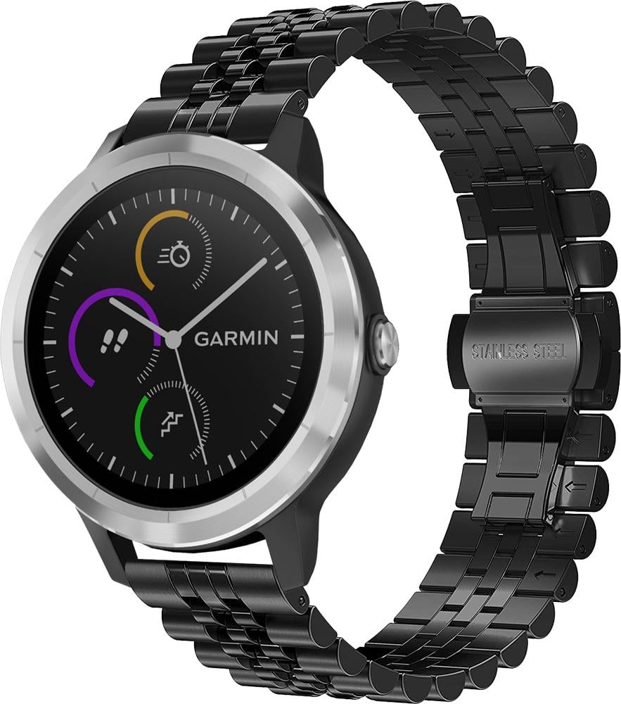 Браслет металлический Stech для Garmin Vivoactive 3 Black (26892-2B) Браслет металлический Stech для Garmin Vivoactive 3 Black (26892-2B)