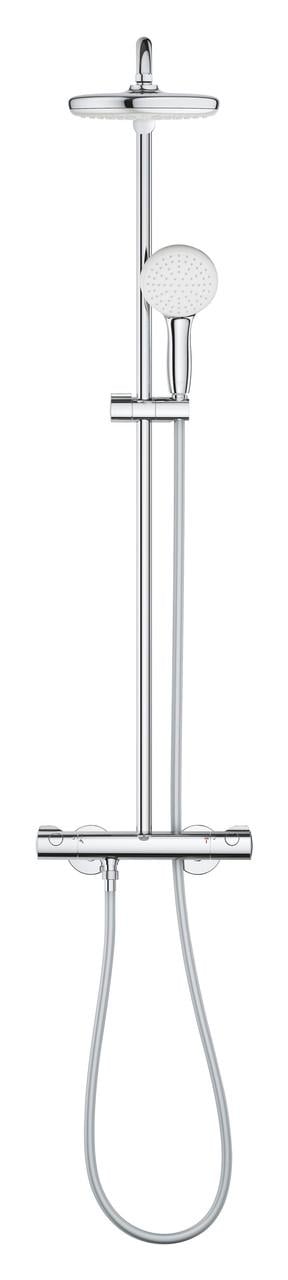 Душова система для настінного монтажу Grohe Tempesta System 210 з термостатом (26811001) - фото 8