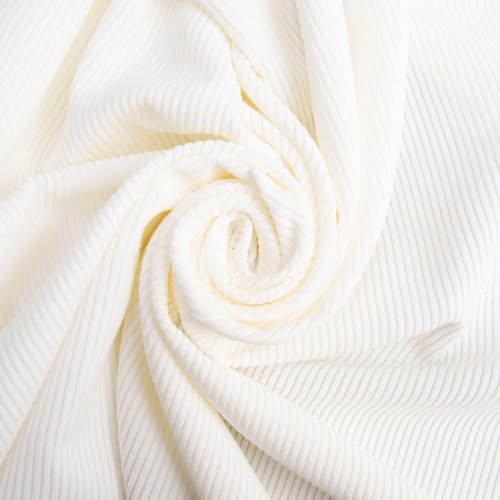 Тканина вельвет рубчик IDEIA Manchester V-1003 230 гр/м2 150 см Молоко (27429)