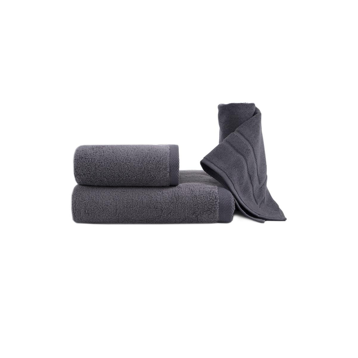 Полотенце Lotus Home Отель Premium Microcotton 70х140 см 550 г/кв. м Antrasit - фото 8