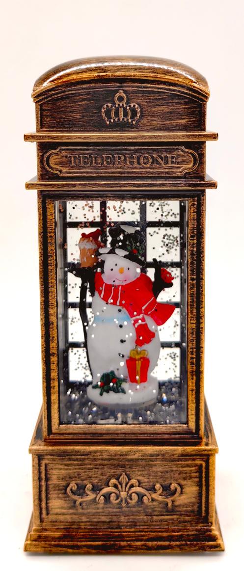 Новогодний ночник со снегом декоративный Снеговик с подсветкой (927) Новогодний ночник со снегом декоративный Снеговик с подсветкой (927)