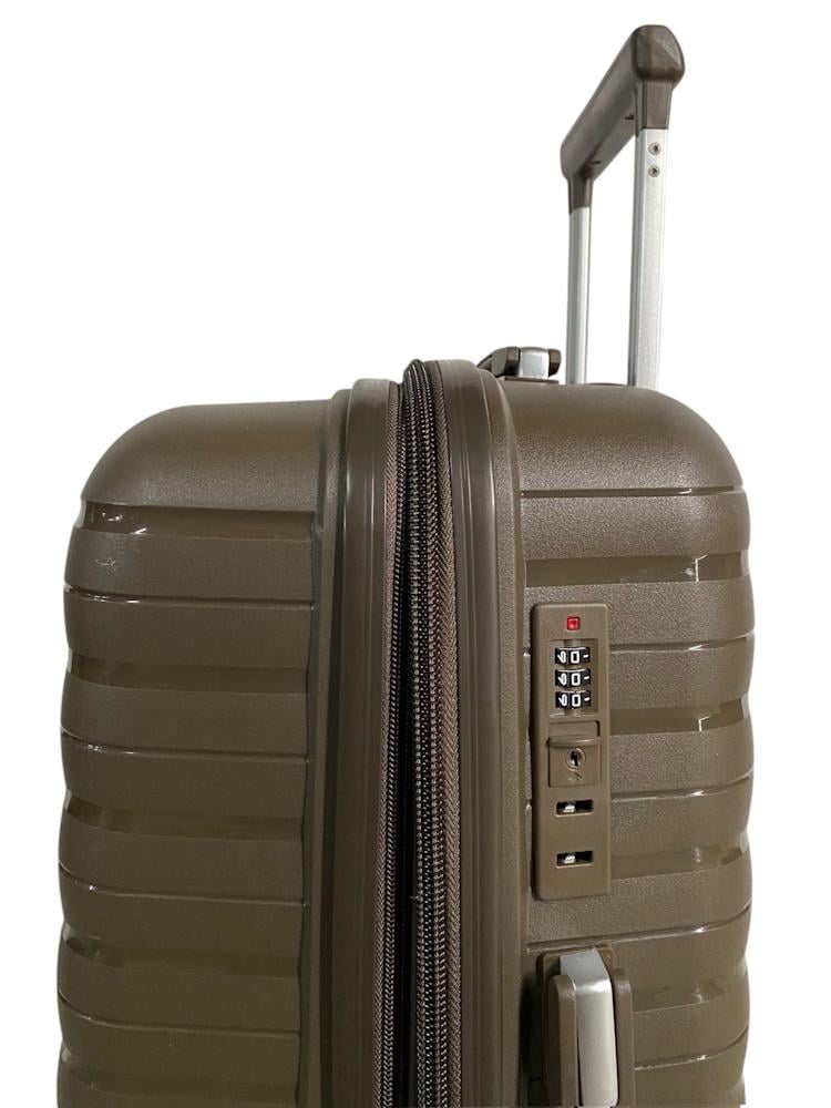 Валіза мала для ручної поклажі Madisson Snowball 51203 поліпропілен S Коричневий - фото 3