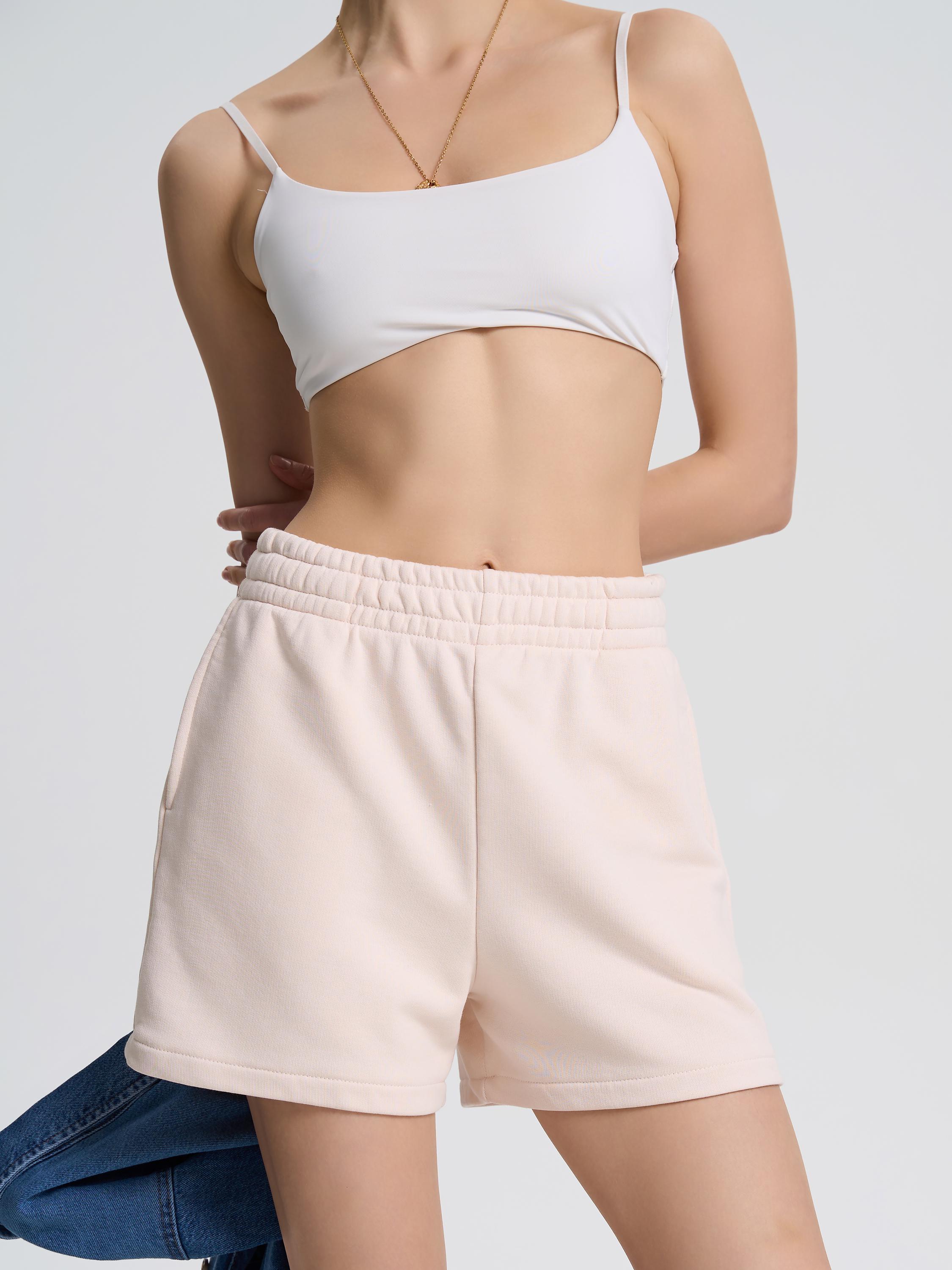 Шорты женские короткие ROZA 231112 M Бежевый (4824005716201) - фото 5 Шорты женские короткие ROZA 231112 M Бежевый (4824005716201) - фото 5