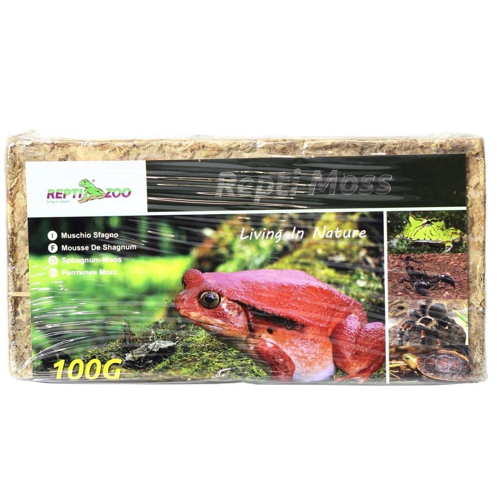 Сфагновый мох Repti-Zoo Sphagnum Moss из Чили для террариумов и растений 100 г 4,5 л (RZ-SB031)