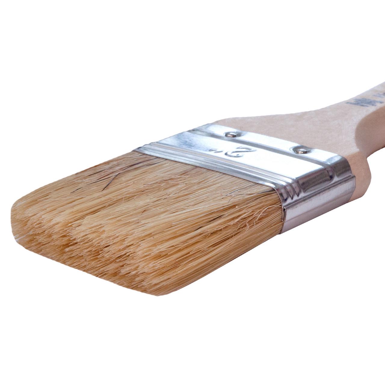 Пензель для фарб флейцевий HORSAY Hard змішаний ворс 2″ (1901-063) - фото 3 Пензель для фарб флейцевий HORSAY Hard змішаний ворс 2″ (1901-063) - фото 3