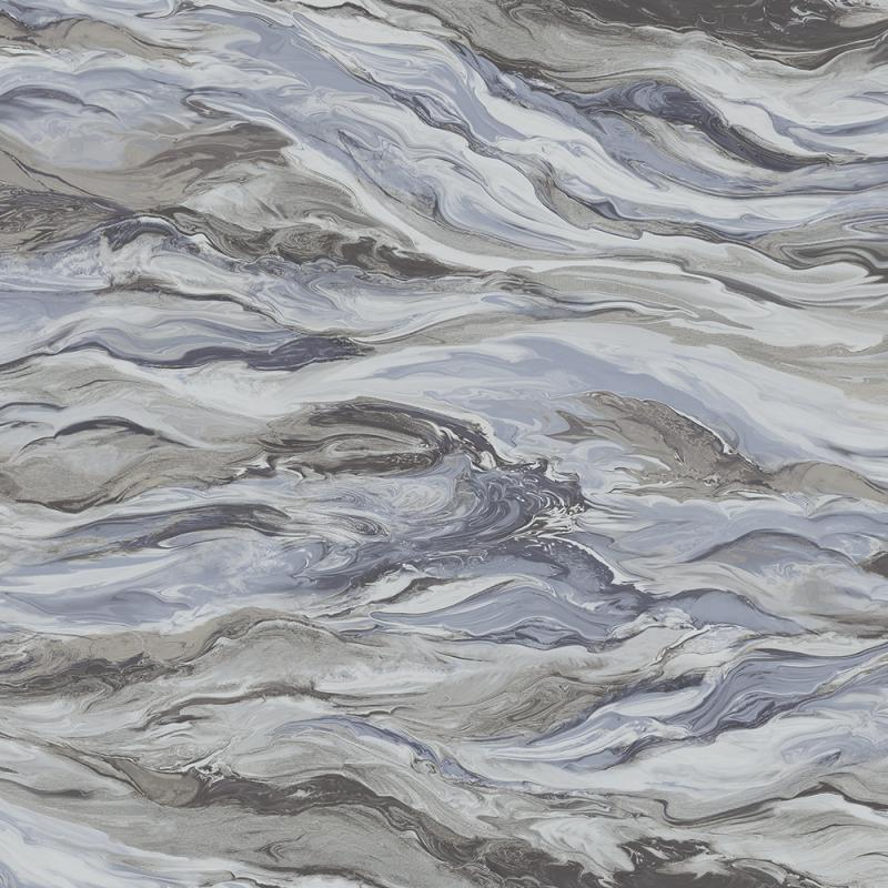 Обои флизелиновые AdaWall Omega 23207-3 винил горячего тиснения 1,06х10,05 м Серый