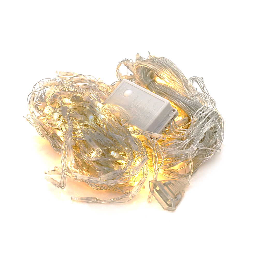 Гирлянда VOLTRONIC 400 LED Водопад 3х2 м с 8 режимами Белый (25898468)