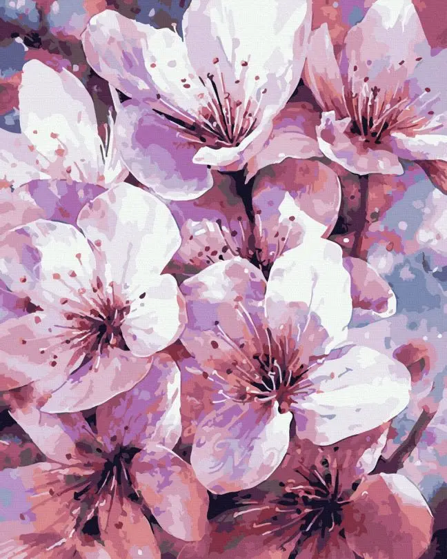 Картина по номерам Brushme Цветущая яблоня 40x50 см (BRM44458)