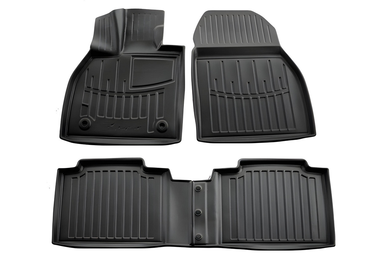 Автоковрики 3D Stingray Toyota bZ4X 4 шт. Черный (2270132345) Автоковрики 3D Stingray Toyota bZ4X 4 шт. Черный (2270132345)