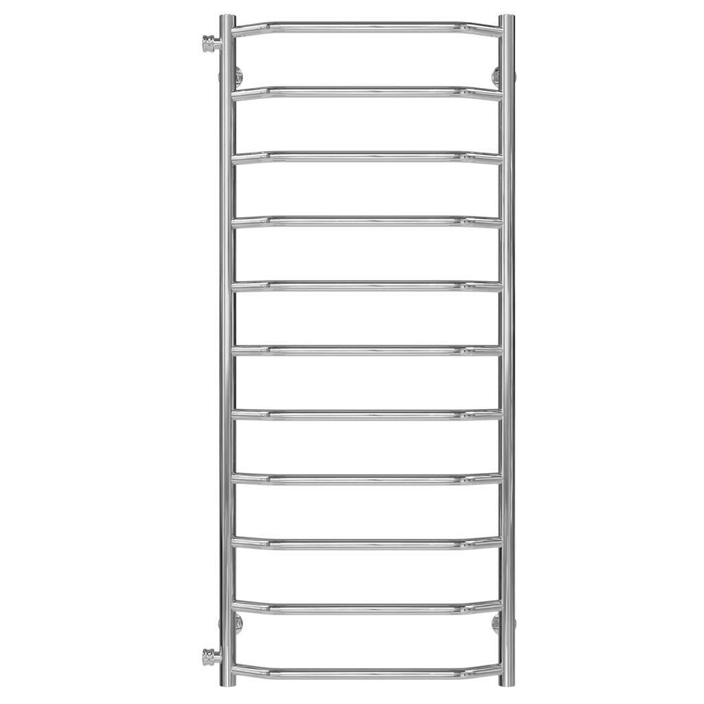 Полотенцесушитель водяной Deffi Трапеция П11 боковое левое подключение нержавеющая сталь 500х1200 мм Хром (C.TR.120.50.11.C.B)