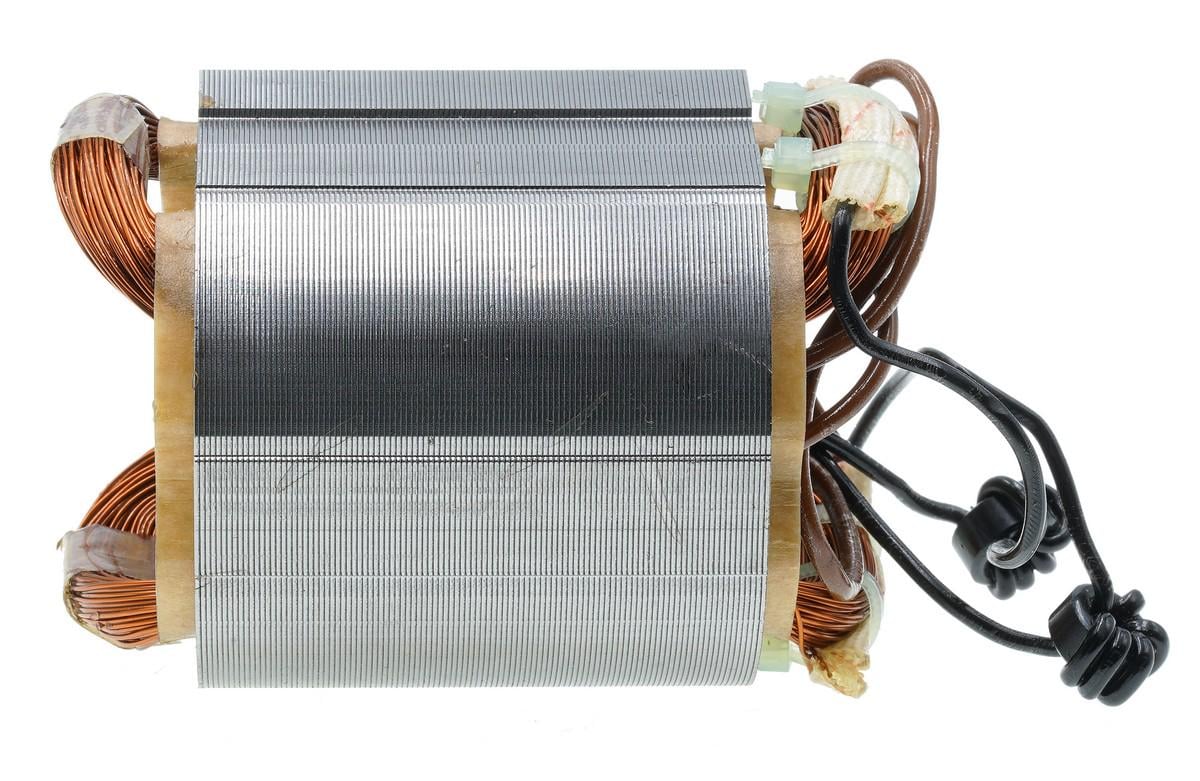 Статор VJ Parts для болгарки УШМ Арсенал 125-1050-1050Е/125-1100 52х57 dвн36 L52 (стат393) Статор VJ Parts для болгарки УШМ Арсенал 125-1050-1050Е/125-1100 52х57 dвн36 L52 (стат393)