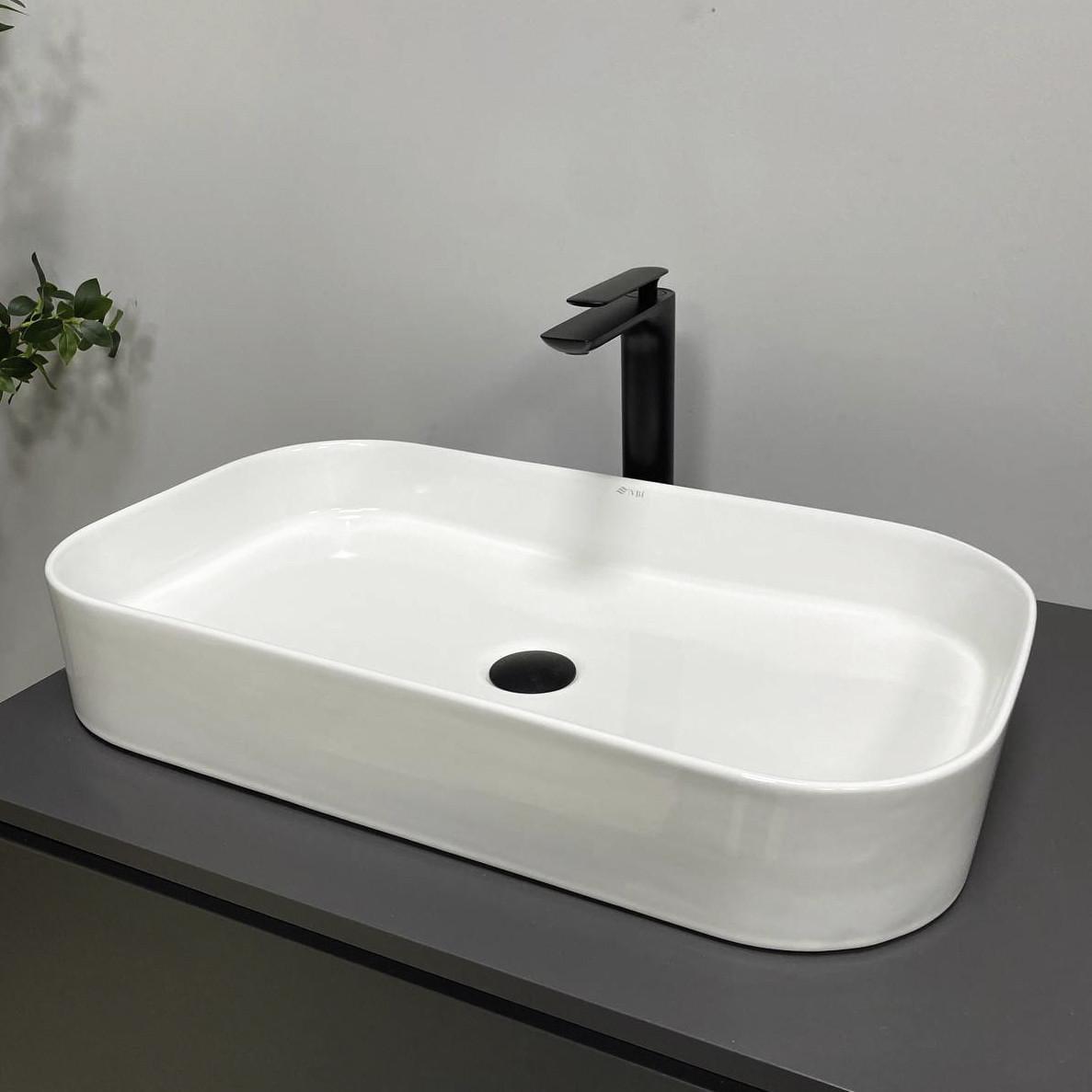 Умывальник VBI VESTONE 65 WHITE накладной (2808389303)