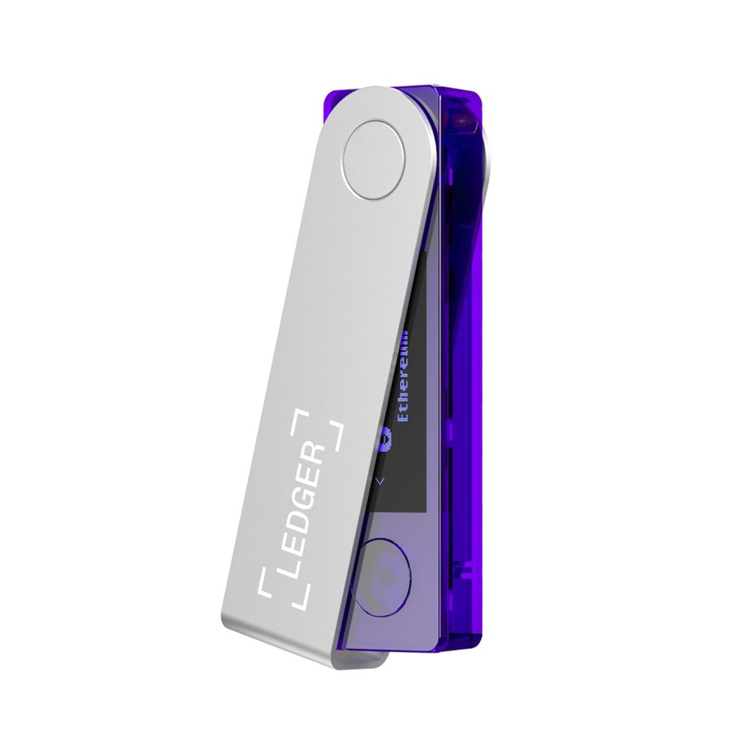 Кошелек для криптовалют Ledger Nano X Cosmic Purple (34010536)