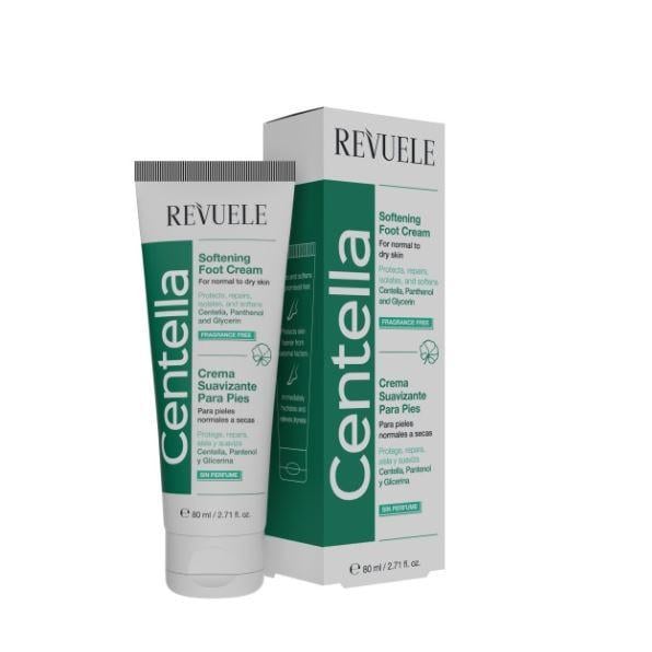 Крем для ніг пом'якшуючий Revuele Centella Softening Foot Cream з центелою 80 мл