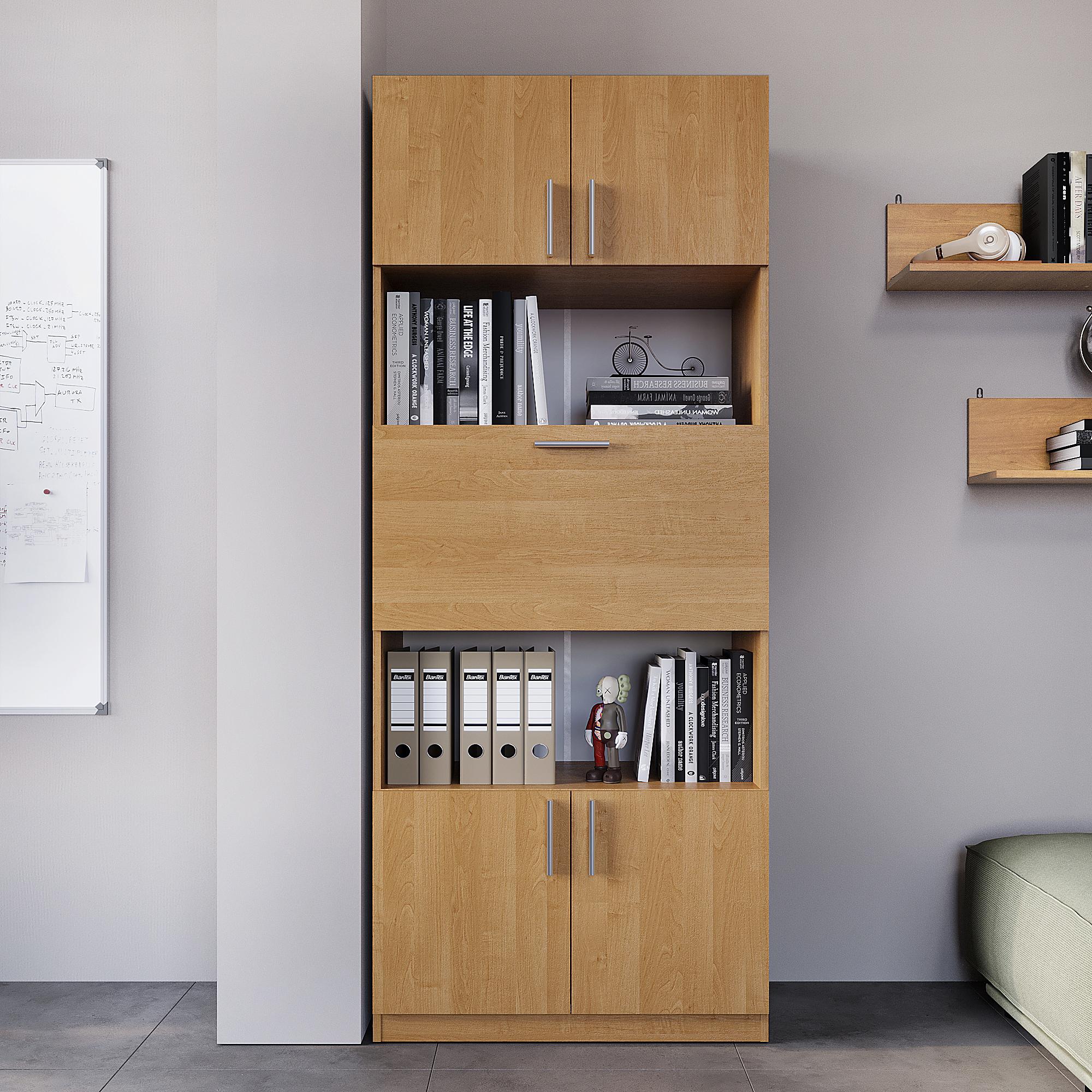 Шафа-пенал Компаніт 29 80х46,4х195 см Вільха