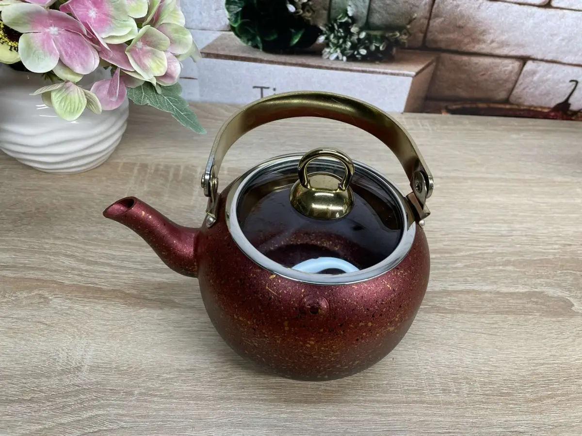 Чайник OMS Collection 8212-S 1 л Red (85254) - фото 3 Чайник OMS Collection 8212-S 1 л Red (85254) - фото 3