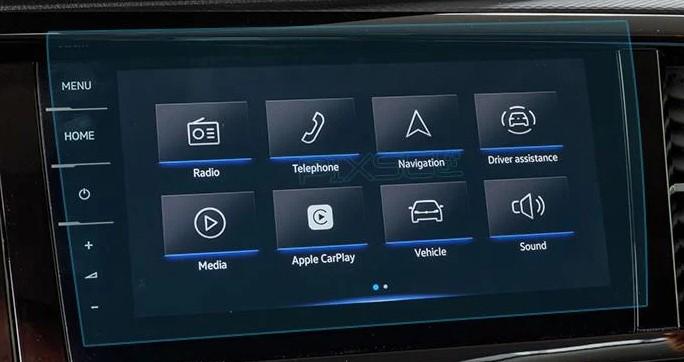 Защитное стекло Pixsel гибридное матовое на монитор Volkswagen MULTIVAN 11,3" 2020