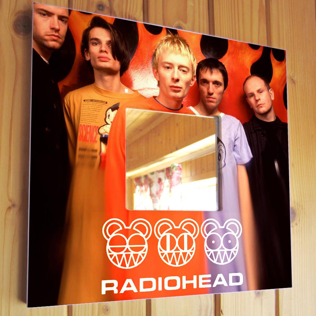 Зеркало декоративное Группа Radiohead 260х260 мм (M04598)