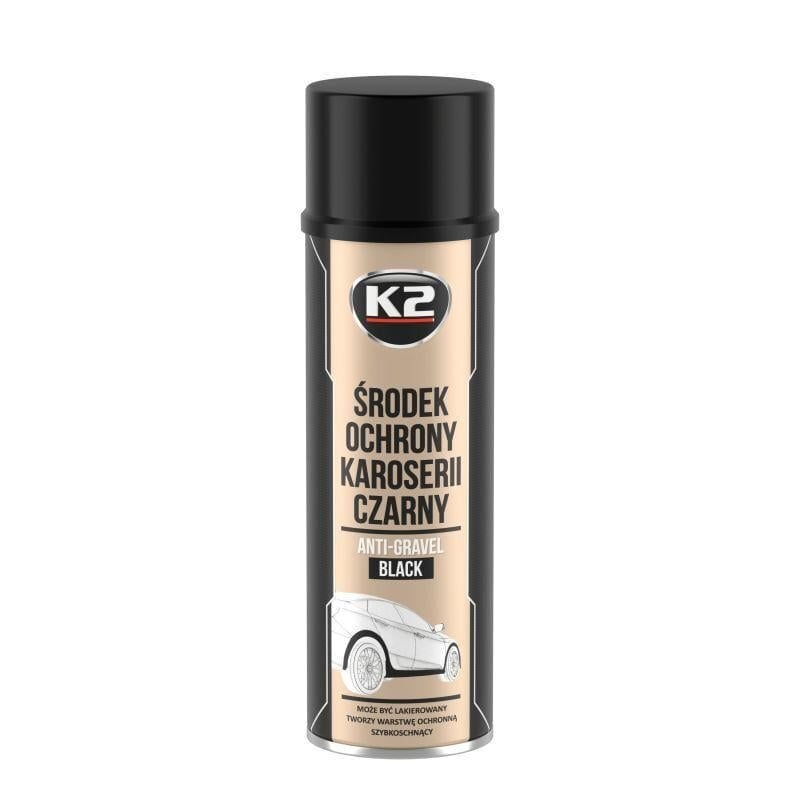 Антигравий K2 Anti-Gravel аэрозоль 500 мл Черный (L310)