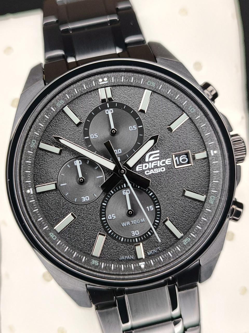 Наручные часы мужские Casio EFV-610DC-1A Edifice со стальным корпусом/водозащитой 100 м Черный (2733745806)