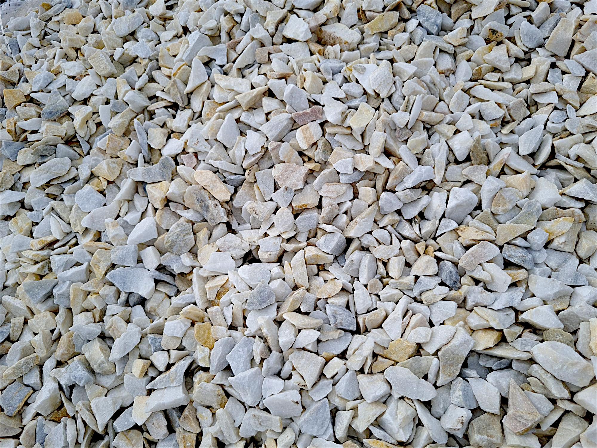 Крошка мраморная STONELAK COLD ROSE MARBLE для пометников и ландшафта 16-32 см 10 кг холодный и теплый Белый