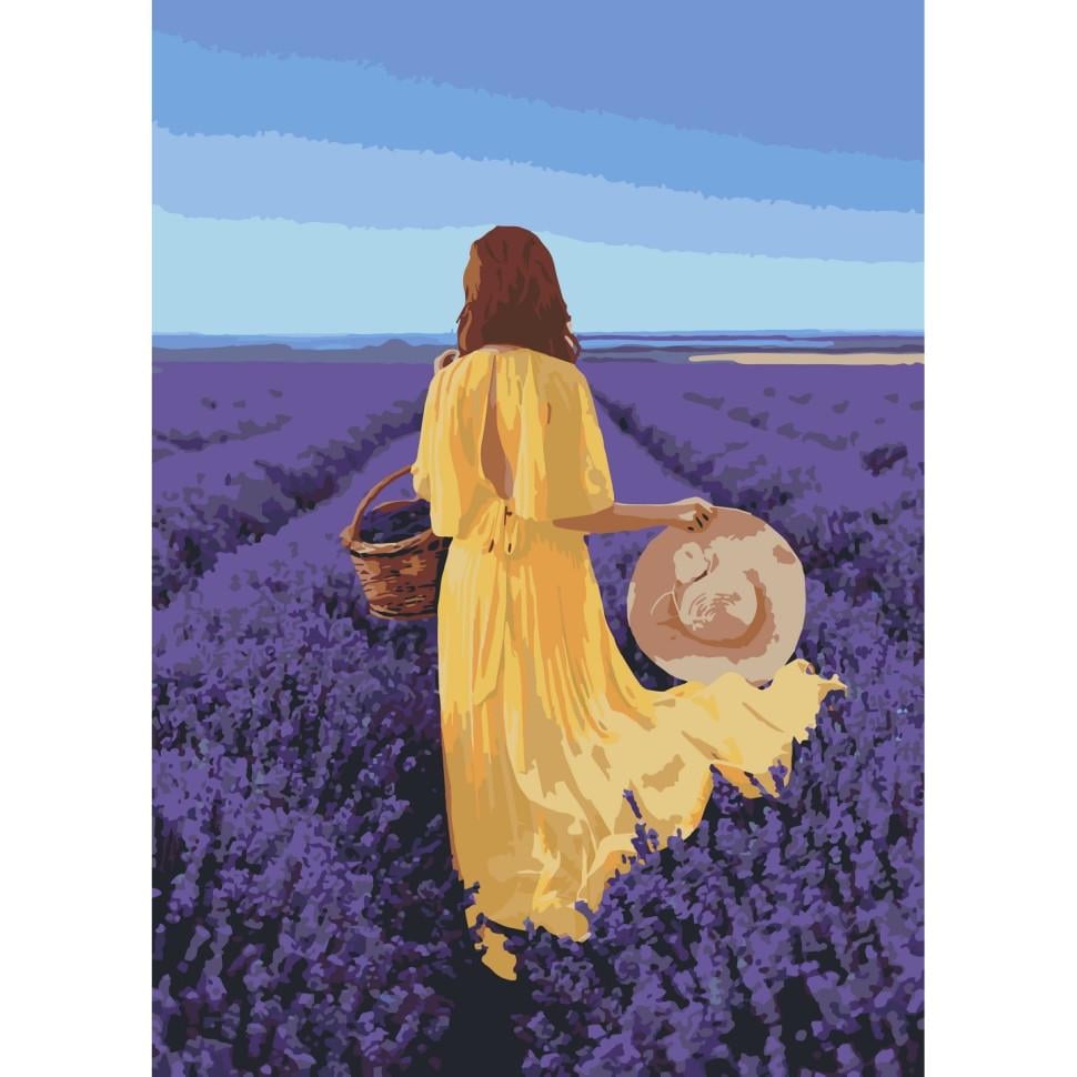 Картина по номерам ART CRAFT Лавандовая бесконечность 40x50 см без коробки (ACR-10219-AC)