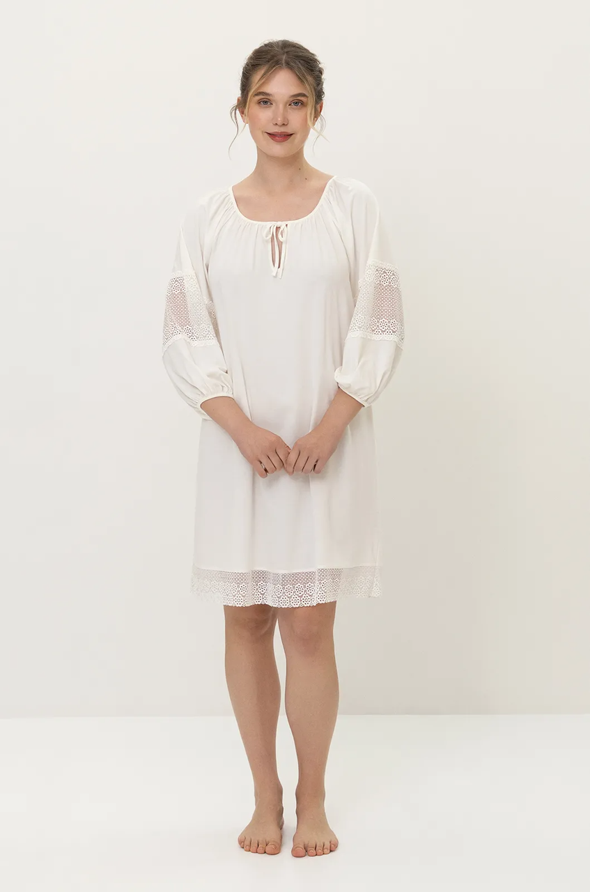 Ночная женская рубашка Ellen 108/09/01 KATRUSIA XL Молочный (108/09/01XLMoloch) Ночная женская рубашка Ellen 108/09/01 KATRUSIA XL Молочный (108/09/01XLMoloch)