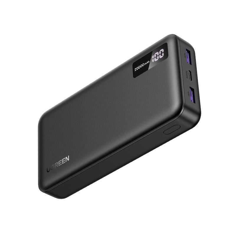 Повербанк с дисплеем UGREEN PB312 20000 mAh Li-Pol 22,5 Вт Черный (25683)