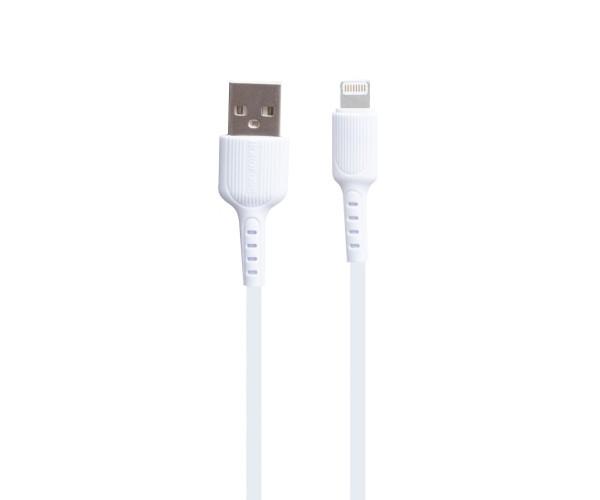 Устройство cетевое зарядное Borofone BA37A 2USB Lightning 2,4A 12W White - фото 7