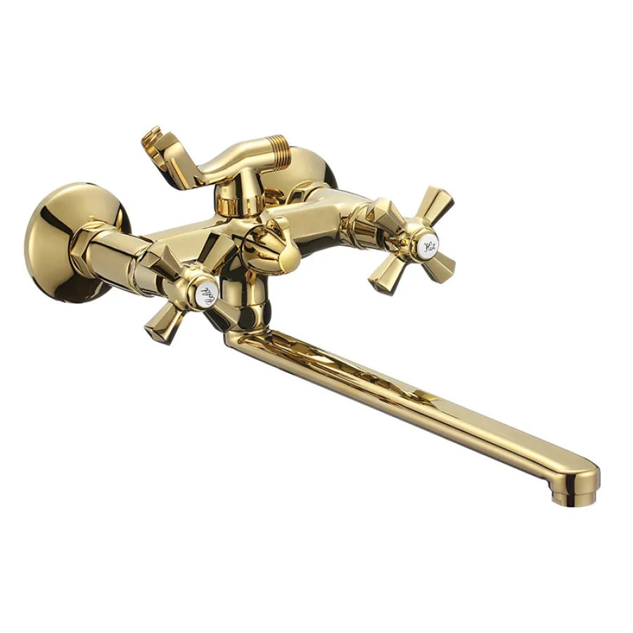 Смеситель для ванной MIXXUS Premium Retro Gold (MI5849)