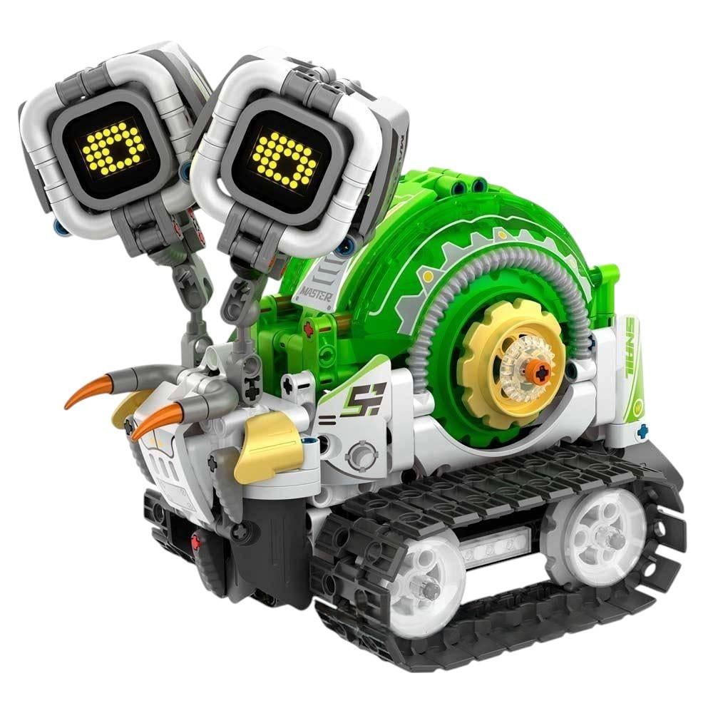 Конструктор-трансформер STEM iM.Master Турбо Улитка 3в1 робот и бульдозер на радиоуправлении и смартфоне (8057)