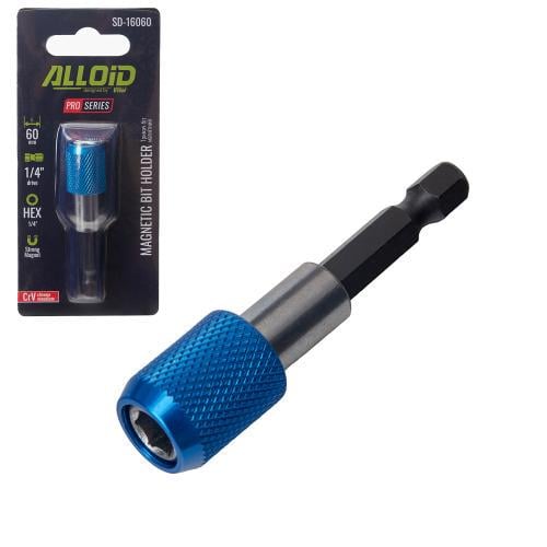 Держатель бит магнитный с фиксатором 60 мм