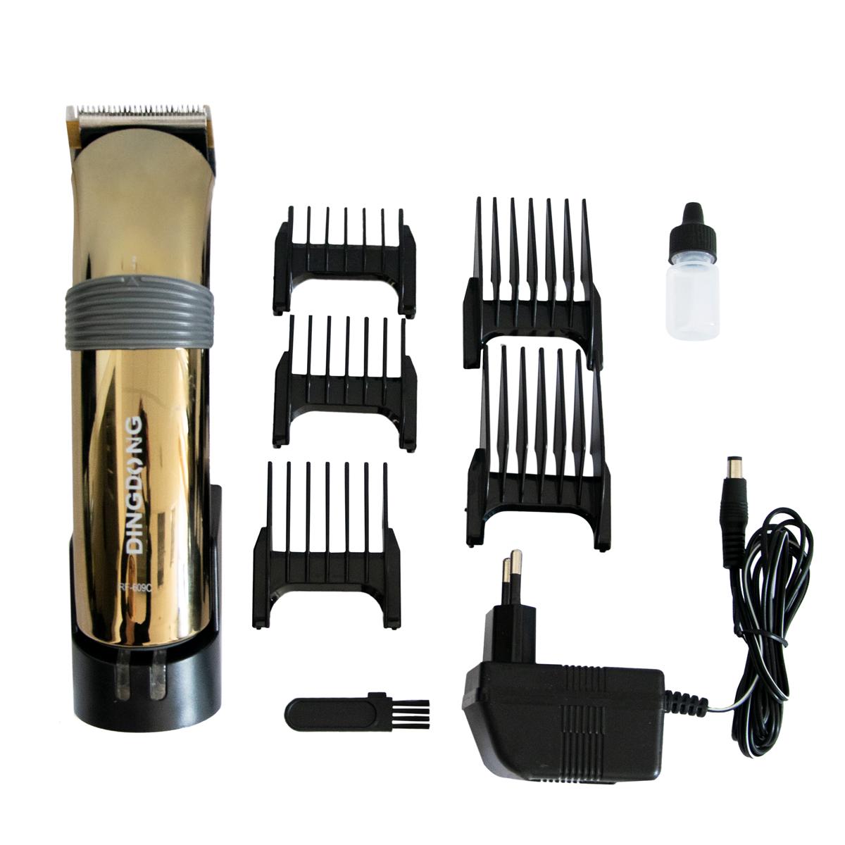 Машинка для стрижки волос Dingdong RF-609C 4 W аккумуляторная Золотистый (1002140-Gold)