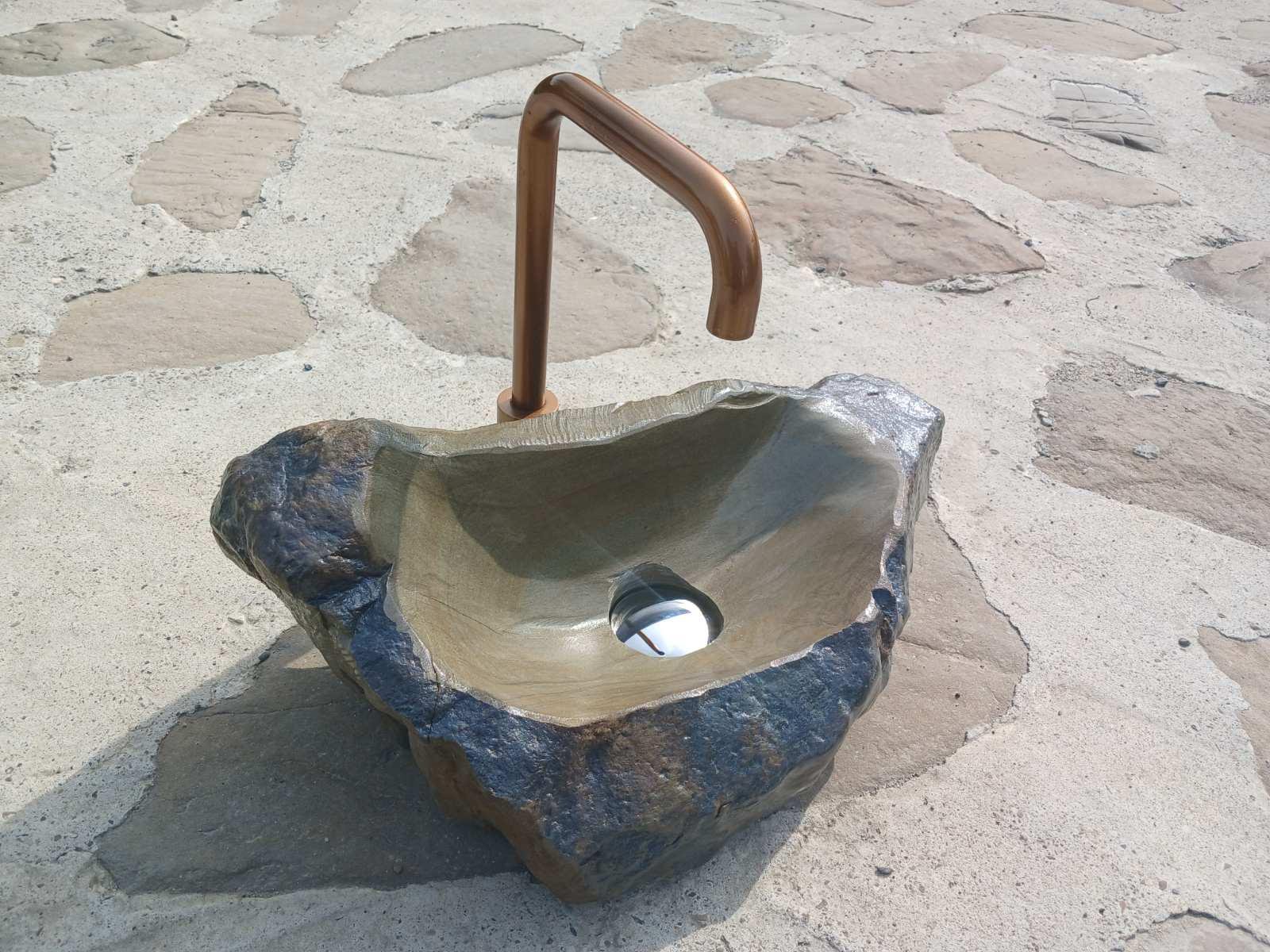 Раковина из речного камня 24х12х4 см Разноцветный - фото 2 Раковина из речного камня 24х12х4 см Разноцветный - фото 2