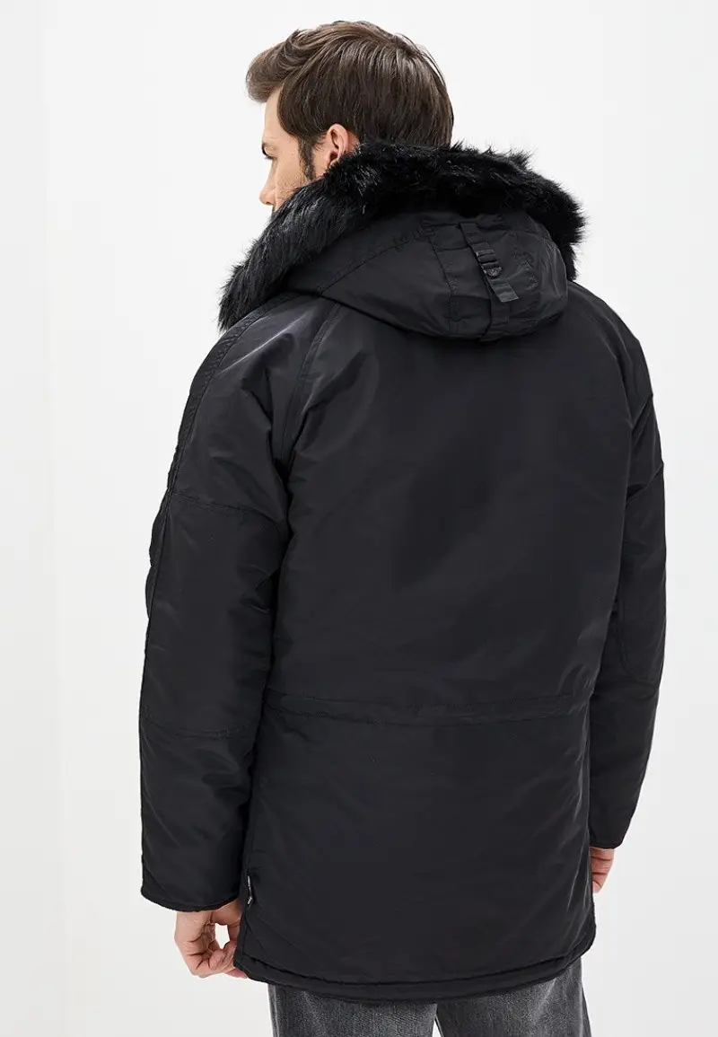 Куртка аляска Airboss Winter Parka M Black (171000123221BLM) - фото 4