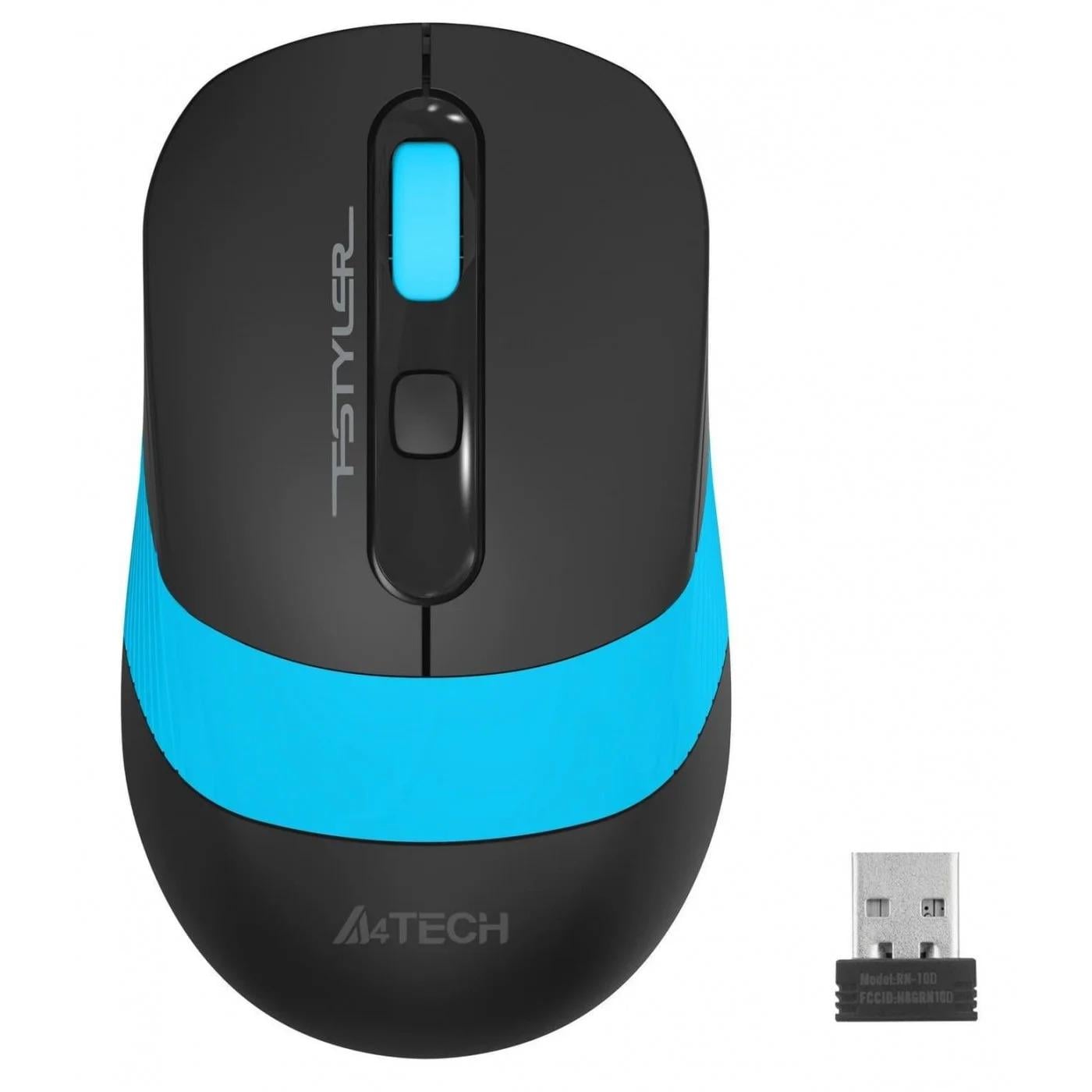 Компьютерная мышка беспроводная A4Tech FG10S Blue/Black (FG10S Blue)