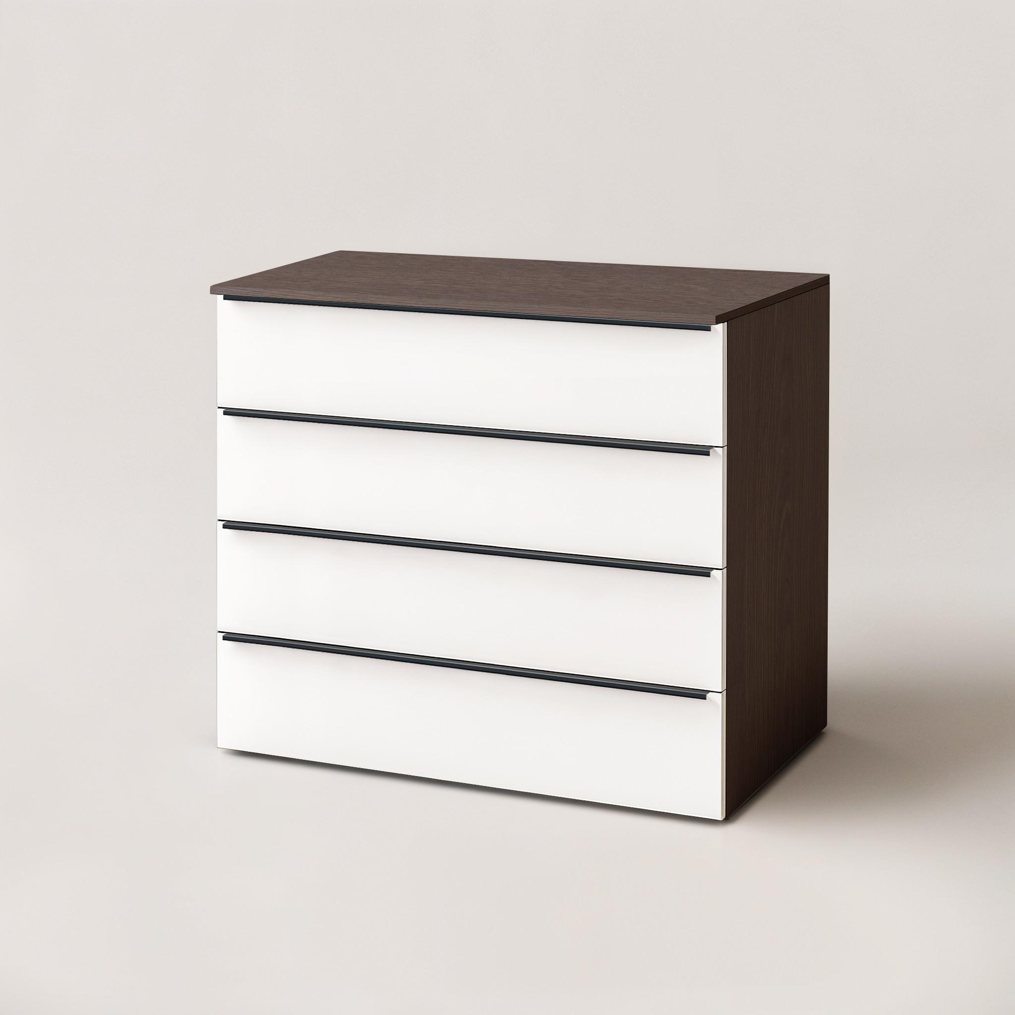 Комод на 4 ящика FTX-4 1000х544х1014 мм Венге Магия/Белый - фото 2