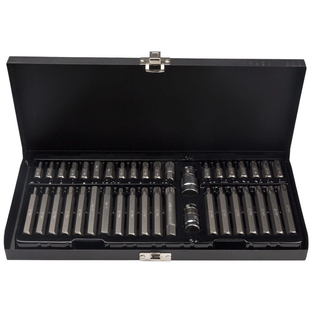 Набір біт Ultra HEX TORX Spline 10 мм 40 шт. S2 в металевому кейсі (4017092)