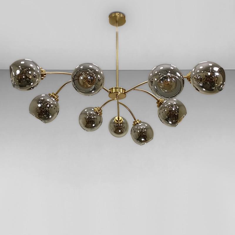 Люстра подвесная Light House LS-18068-9 Бронзовый/Черный