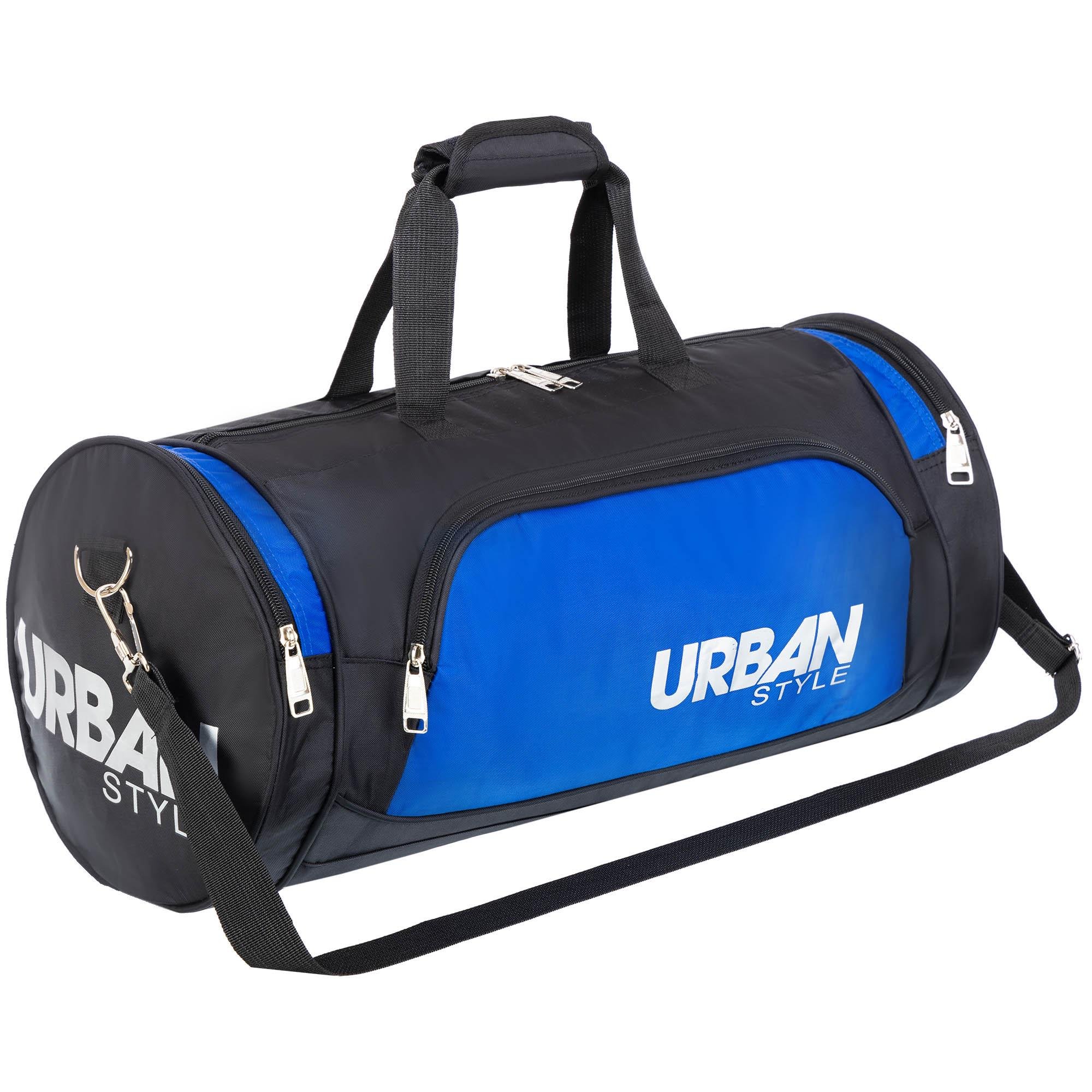 Спортивная сумка URBAN STILE GA-9784 55x28x28 см 43 л Бочонок PL Синий (6936116101620)