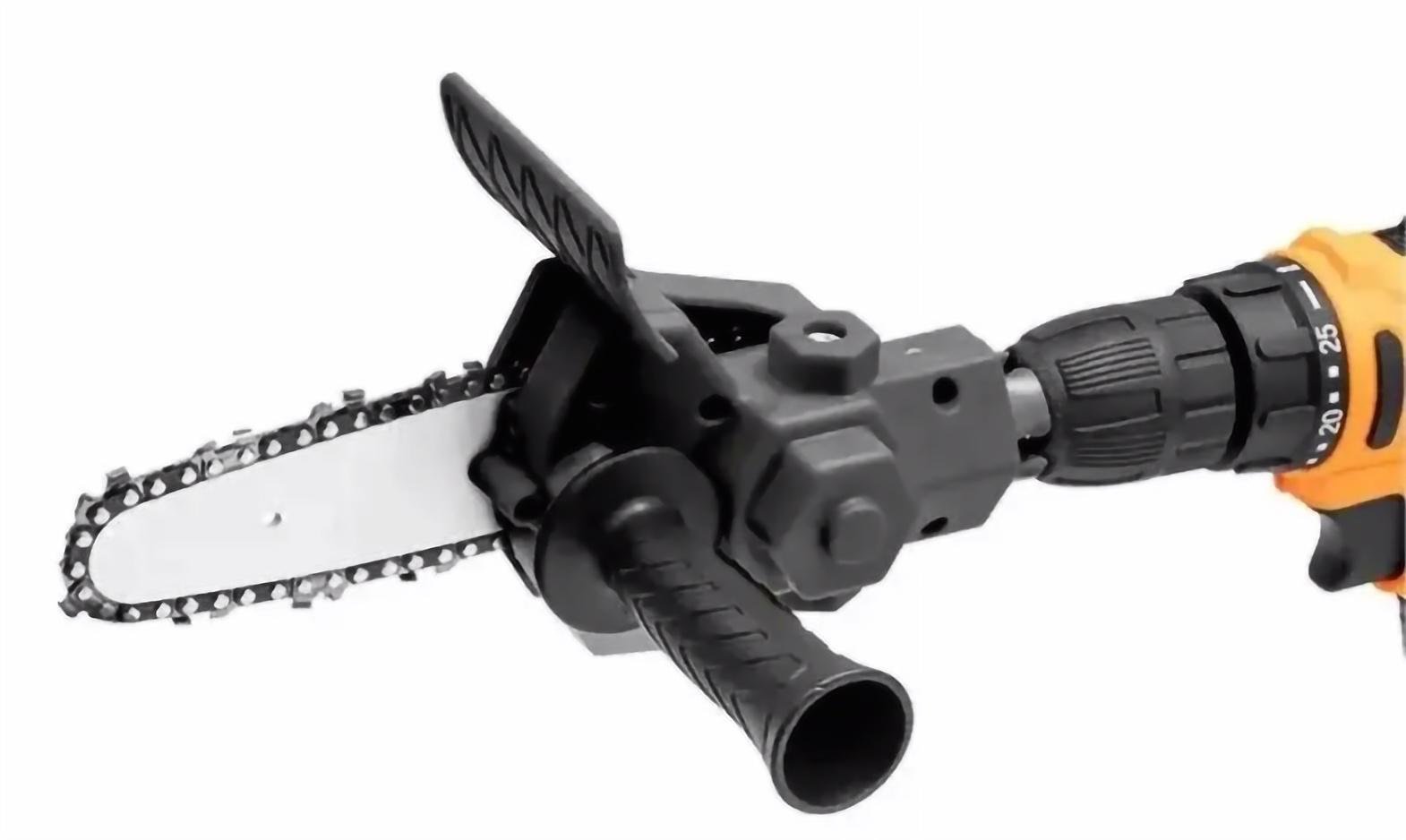 Насадка на дрель цепная пила для дерева (7-18-М214574) Насадка на дрель цепная пила для дерева (7-18-М214574)