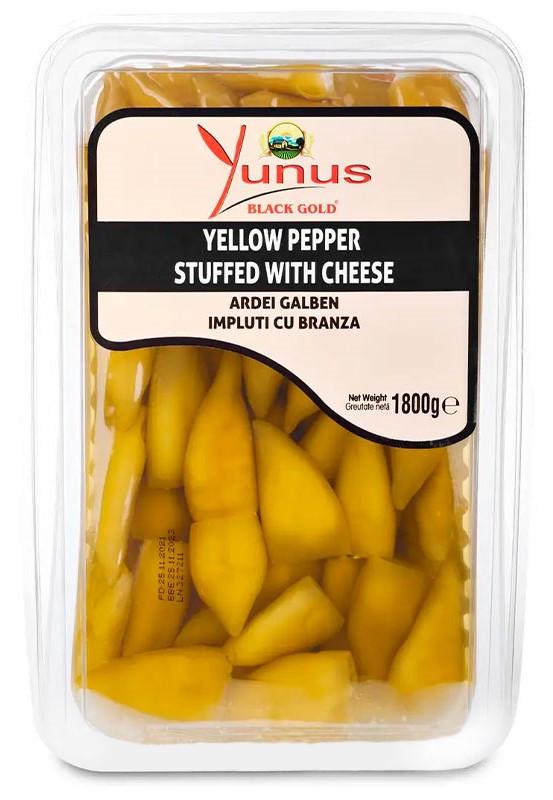 Перець Yunus жовтий з сиром 1,8 кг (2118877630)