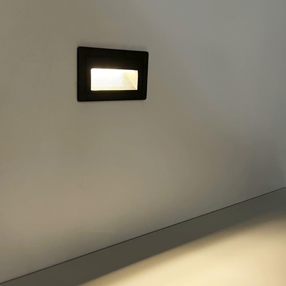 Светильник для лестницы 100х55 мм Черный (10014) - фото 2