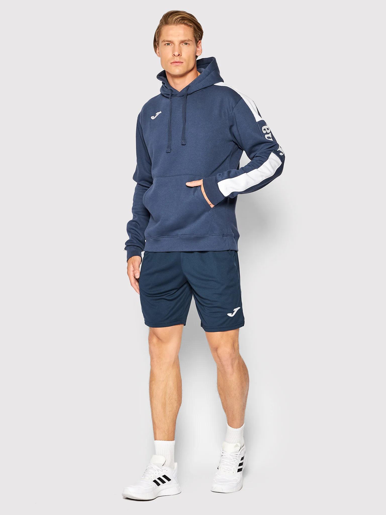 Реглан Joma 102238.332 Street Hoodie L Navy/White (8424309581879) - фото 2